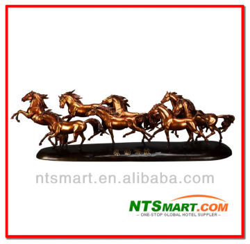 Custom crafts copper running horse souvenir home decoration