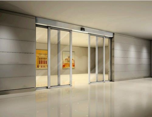 Customized Design Good Quality Professional Automatic Aluminium+Glass Sliding Doors