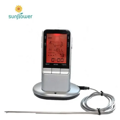 ThermoPro TP16 Wireless Food Thermometer: Precise Digital Readings for Cooking, Baking & Smoking