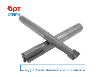 PCD roughing diamond end mill