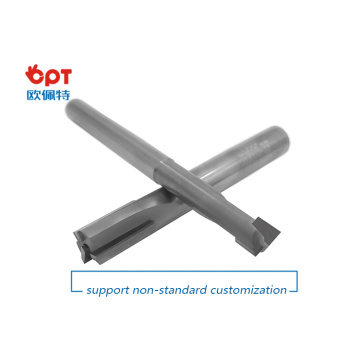 PCD roughing diamond end mill