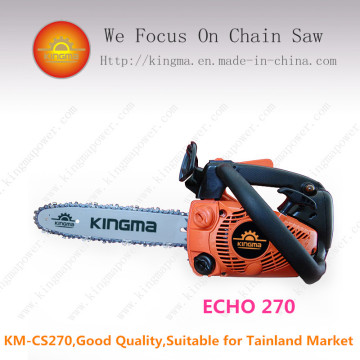 27cc Gas Chain Saw with 12" 3/8" Bar and Chain