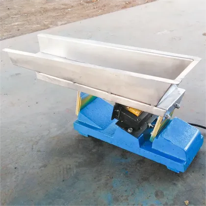 Electromagnetic Vibrating Tray Feeder for GZV Series Snack Food Packing Process
