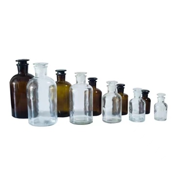 Bottiglia di reagente trasparente stretta con tappo 20000 ml