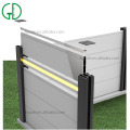 Outdoor Plastic Deck Tiles GD Aluminum Modern Privacy Composite Decorative Garden Supplier