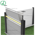 GD Aluminum Modern Privacy Composite Decorative Garden