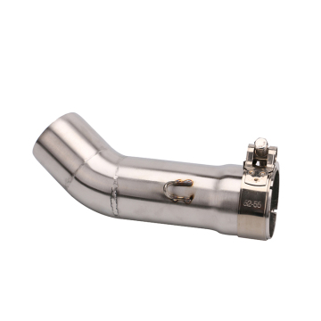 Stainless Steel Exhaust Middle Pipe Upgrade for FZ8/FZ8N/FZ800 Motorcycles: 51mm Diameter