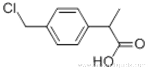 2-(4-Chloromethylphenyl)propionic acid CAS 80530-55-8