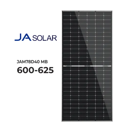 JA Solar JAM78D40MB 600-625W N-type TOPCON Bifacial PV Panels for Roof Solar Systems