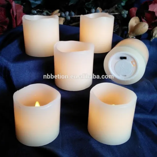 LED Lytes Real Wax Battery Operated Flameless Candles