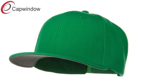 Kelly Wool Blend Flat Visor PRO Style Snapback Hat