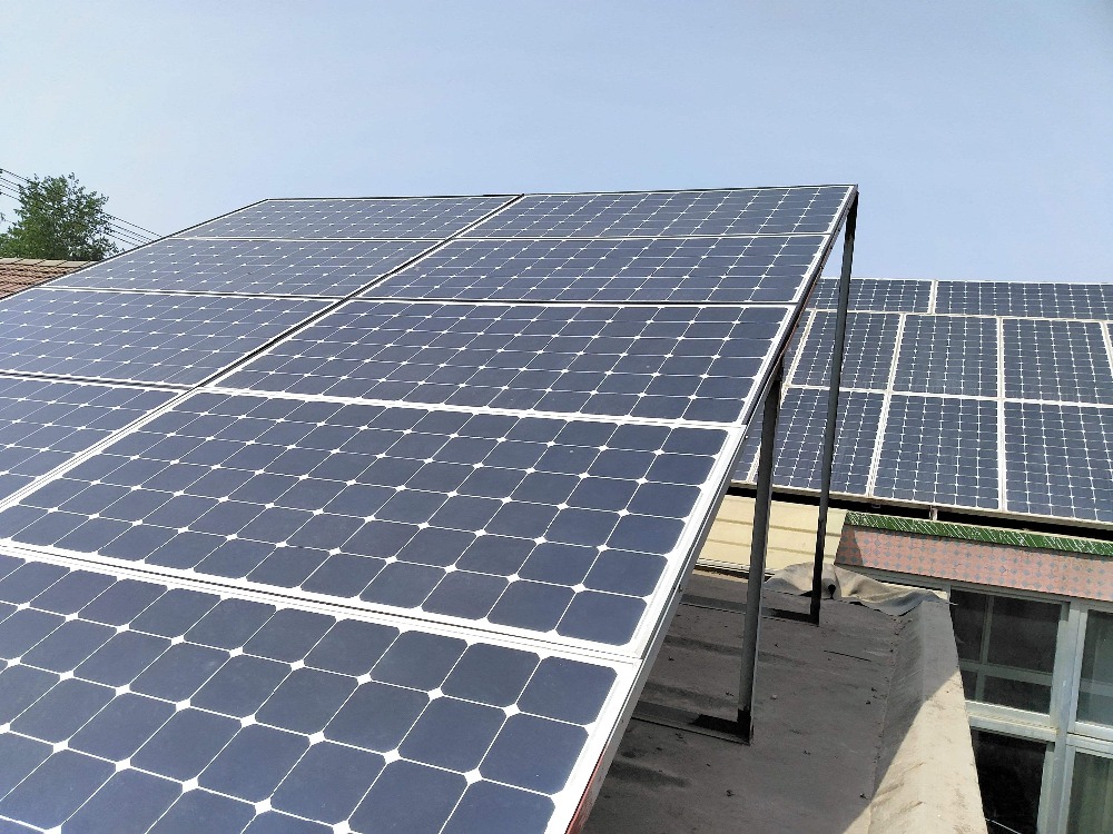 전원 시스템 on-grid 15KW 태양 에너지 가정용 태양 에너지