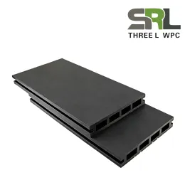 Black Waterproof WPC Decking SRL-DEK 150x25mm