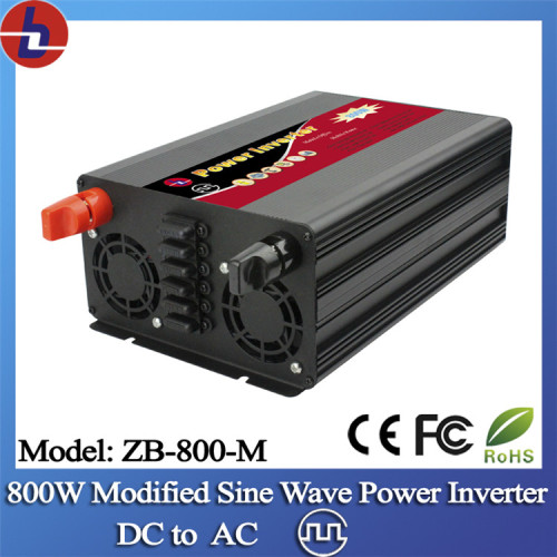 800W 12V DC do 110/220V AC zmodyfikowana sinusoida słoneczna Inverter