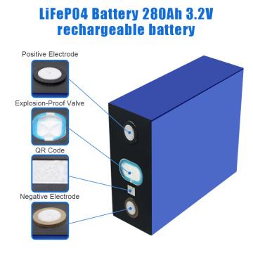 LFP LiPo Batteries: 280Ah, 304Ah, 3.2V, 6000 Cycles