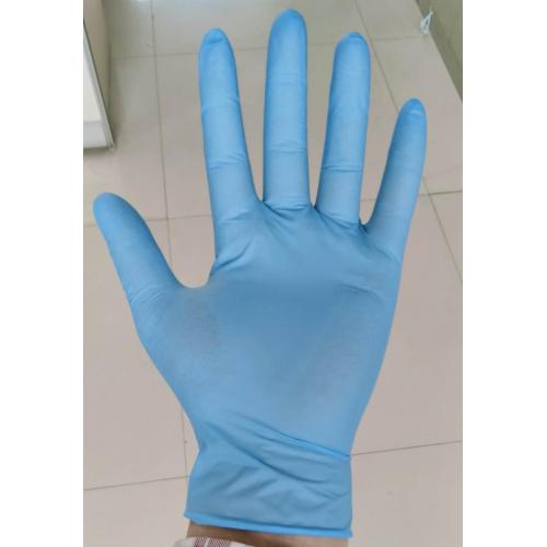 Disposable Blue Nitrile Gloves Powder Free for non-Medical Use