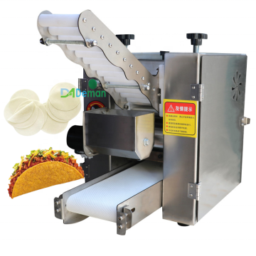 Tabletop 12cm Chapati Momo Roti Brothersteller Empanada Samosa Gyoza -Wrapper -Maschine - 60-80 PCs/min Knödelhautherstellung Maschine