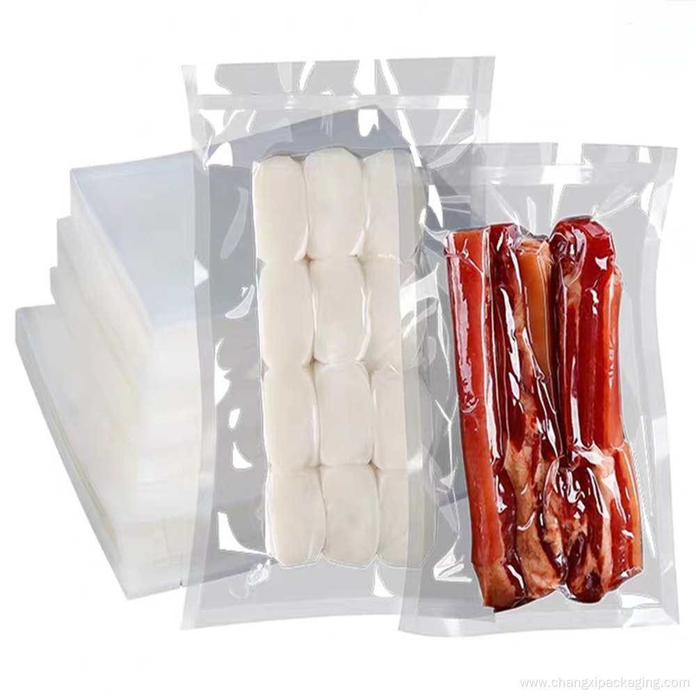 Transparent vacuum retort pouch bag for prepare food