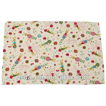 the linen kitchen placemat, oven glove in kitchen