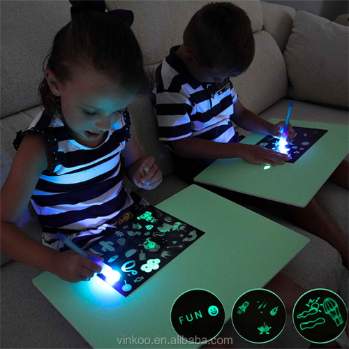 Suron Fluorescent Drawing Board Kids Magic Draw Writing