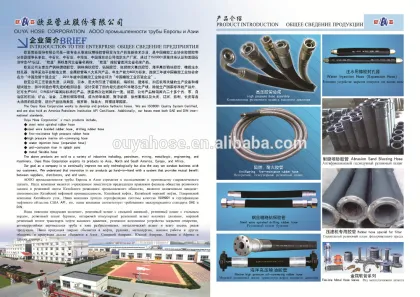 OUYA Professional manufacturer for corrugated SS flexible metal hose