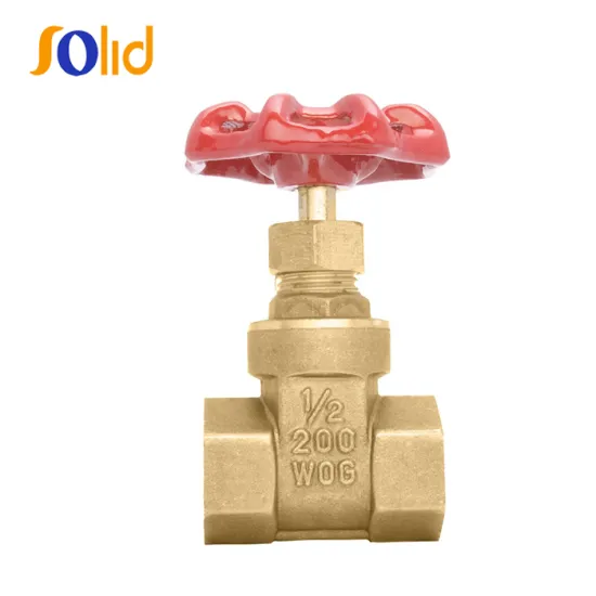 PN16 Thread end Brass Gate Valve 200PSI (WOG)