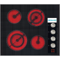 Electric Cooktop With 4 Cooking Zones