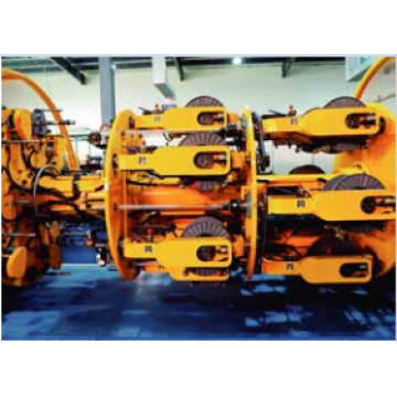 Máquina de colocação planetária de cabos robóticos