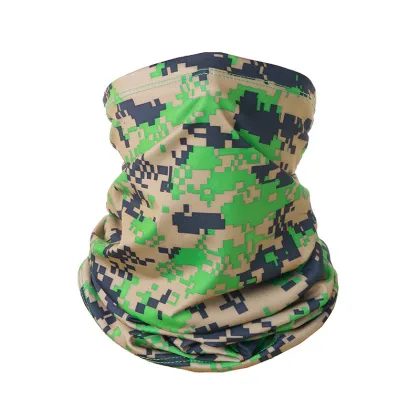 Camouflage tube bandana outdoor face scarf