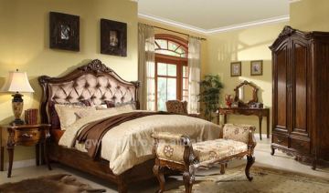 reproduction luxury bedroom set