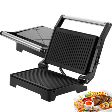 2 Slice Panini Grill with 180 Degree Open for Small Kitchens