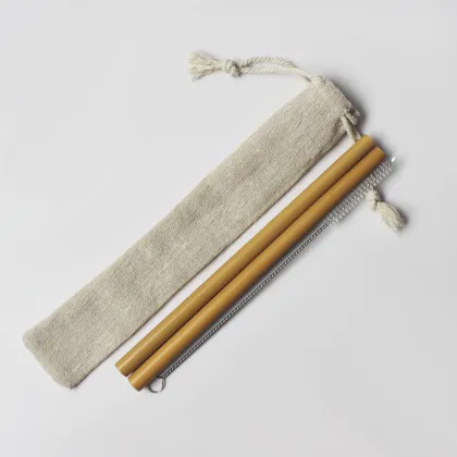 Natural Organic Bamboo Drinking Straws