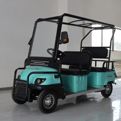 Electric Shuttle bus tourist bus sightseeing car