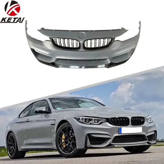 Wholesale M-Performance Style Car Front Lip Bumper Accessories for KETAI M4