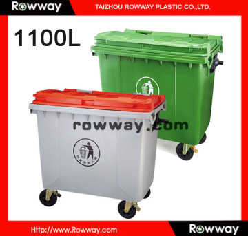1100L Plastic Garbage Bin with En840 Certificate