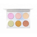 Maquiagem Shimmer Highlighter Powder Palette à prova d&#39;água