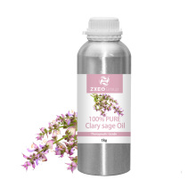 Pabrik Grosir Privat Label Aromaterapi Bulk Pure Organik Clary Sage Essential Oil Baru Untuk Kosmetik