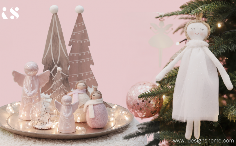 Standing Angel Christmas Decoration