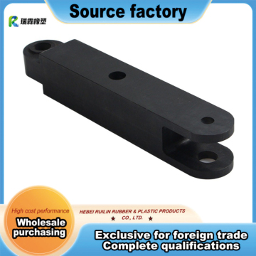 Black Solid Engineering Plastic Connecting Link Bracket
