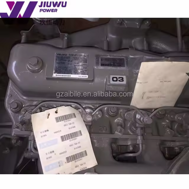 ISUZU EX200 6BG1 TRP Engine Assembly Excavator HITACHI