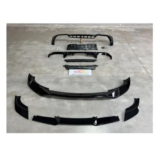 High Quality Car Front Bumper Lip Splitter Rear Bumper Diffuser Body Kit for BMW X3 G01 LCI