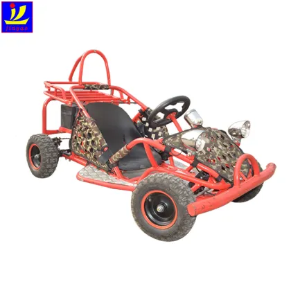 Go kart with low chassis electric go kart and gasoline go kart
