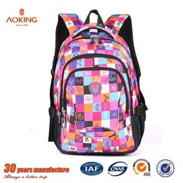 Nylon Colorful Printing Shoulder Bag School Bags For Teenagers Girls and kids
