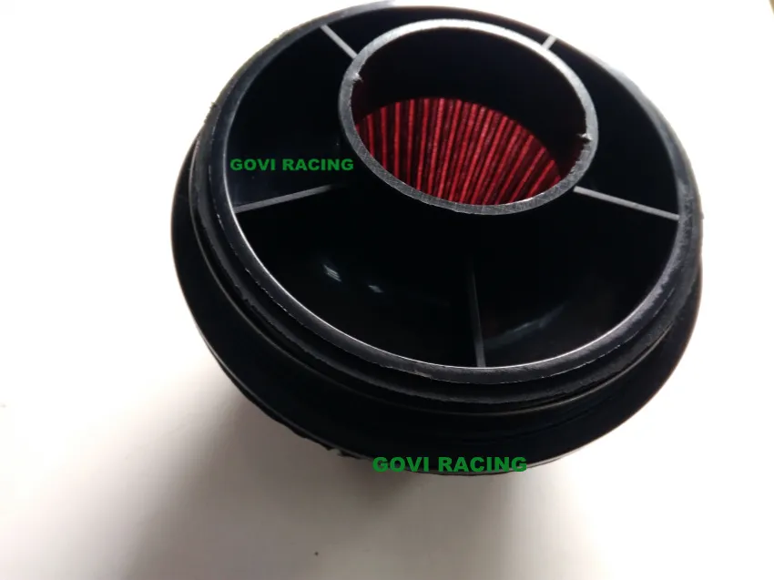 Assunzione di filtro aria aria rossa di altezza 102 mm con stack di velocità 3 ′ ′/3,5 ′ ′/4 ′ universale