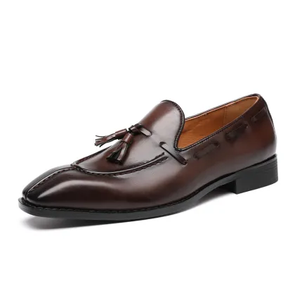 Impressive Italian Leather Oxford Formal Dress Shoes for Men