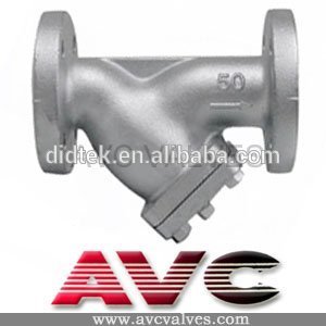 AVC Cast Steel Y Strainer Valve JIS Standard