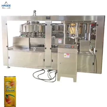 Automatic Filling and Sealing Machine for Alcoholic Beverages, Soft Drinks, and Canned Water in Metal Tin Cans