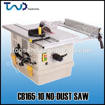 No-dust Electric Saw Left Tilting Arbor Riving Knife Woodworking Table Saw