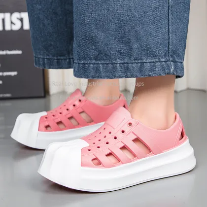 Hot Sale: Summer New Children's EVA Platform Sandals - Breathable Hole Shoes