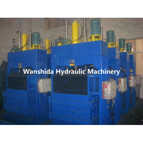 Empacadora de residuos verticales industriales